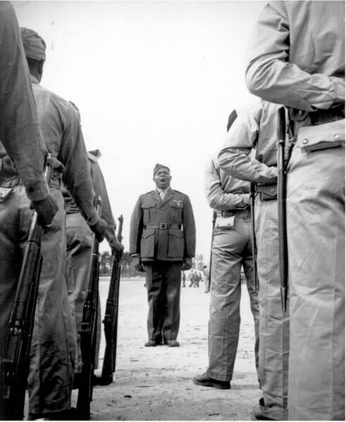Drill Instructor Art Print
