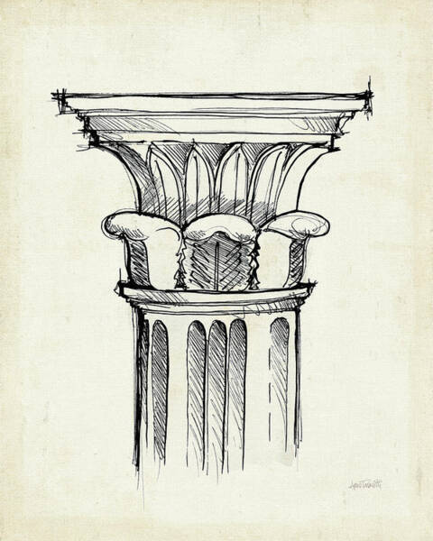 Columns Drawings | Fine Art America