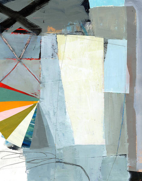 Filling In The Cracks No. 3 Art Print