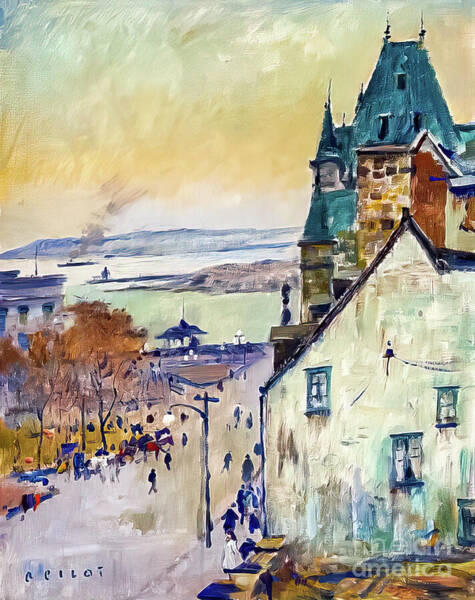 Kent House, Quebec By Robert Wakeham Pilot Art Print
