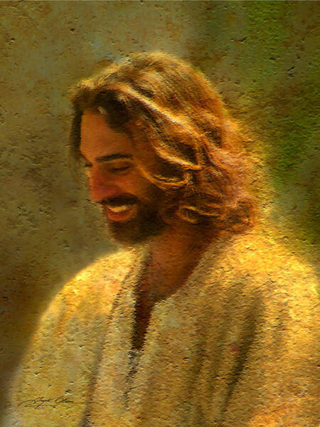 Image Of Jesus Laughing