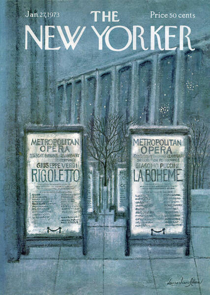 New Yorker January 27th, 1973 Art Print