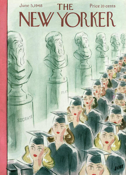 Wall Art - Painting - New Yorker June 5th, 1948 by Leonard Dove