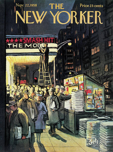 New Yorker November 22nd, 1958 Art Print