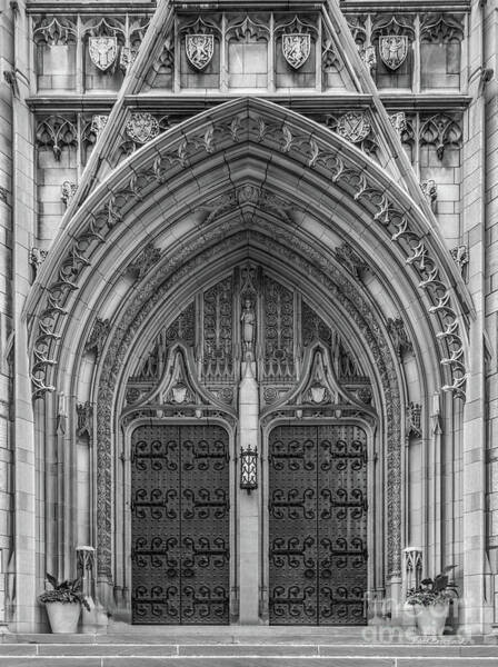 University Of Pittsburgh Heinz Memorial Chapel #2 Art Print