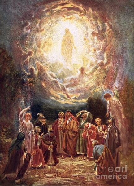 The Ascension Of Jesus Art - Fine Art America