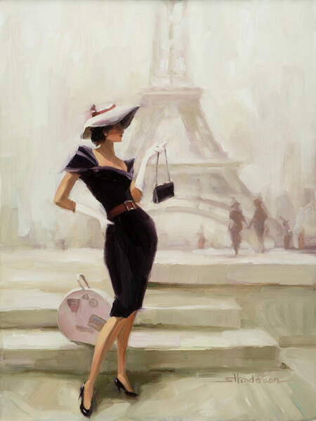 Love, From Paris Art Print