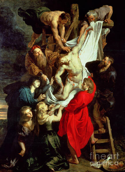 The Descent From The Cross Art Print