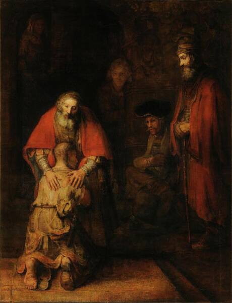 Return Of The Prodigal Son Art Print