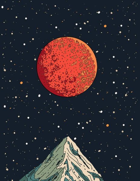 Wall Art - Photograph - Under the Planet Mars by Nicholas