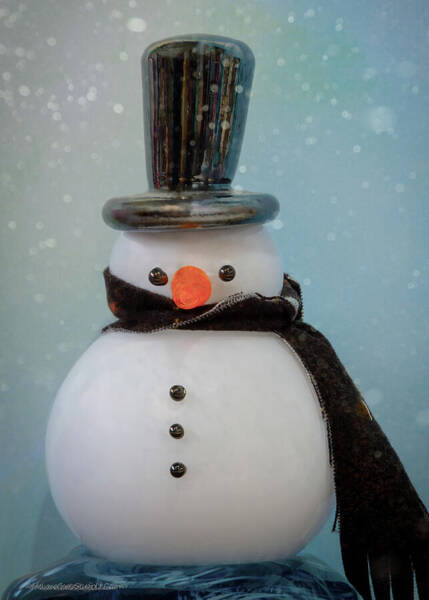  Photograph - Glass Blowing Snowman by LeeAnn McLaneGoetz McLaneGoetzStudioLLCcom