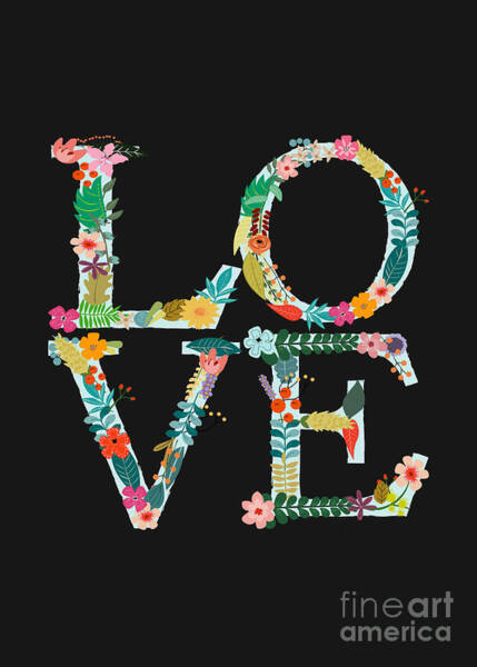 L.o.v.e Art Print