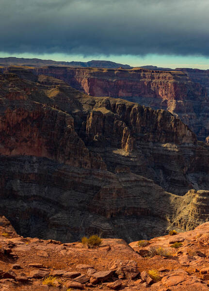  Photograph - West Rim Triptych- Left by Tim Stanley