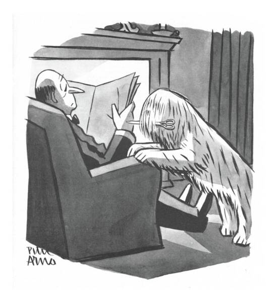 New Yorker April 8th, 1944 Art Print
