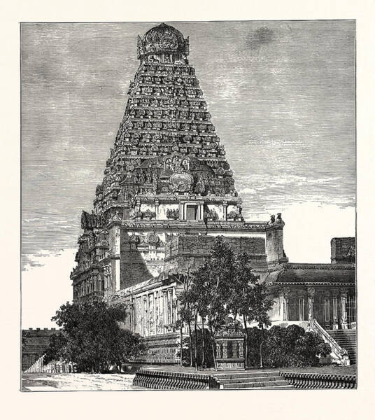 Brihadeeswarar Hindu Temple in Thanjavur Tamil Nadu India UNESCO Stock  Photo  Alamy