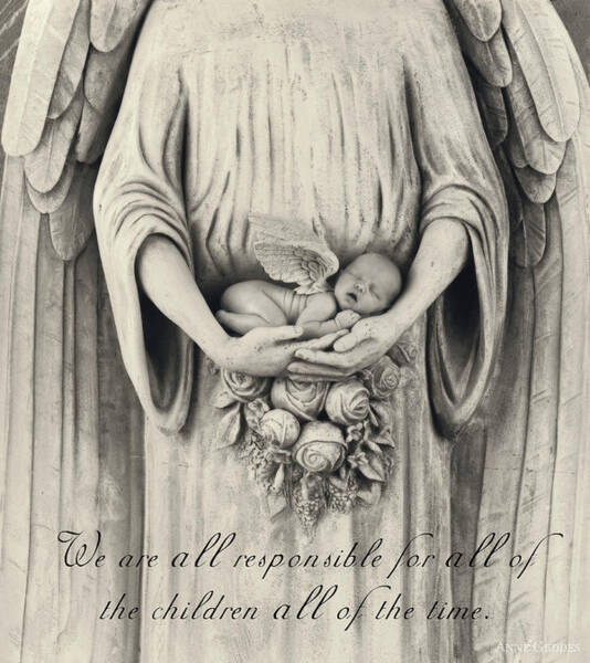 We Are All Responsible Art Print