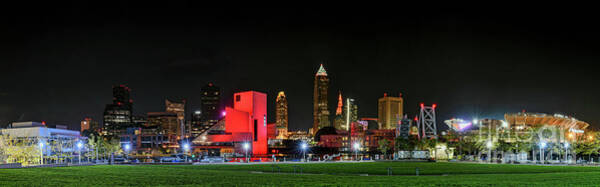 Wall Art - Photograph - Cleveland Rock and Roll Pano by Paul Quinn