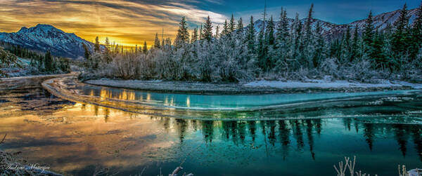 Arctic Sunrise Art Print