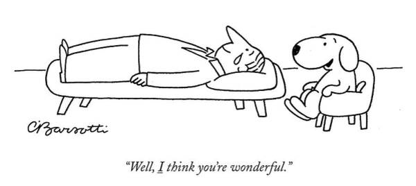I Think You Are Wonderful Art Print