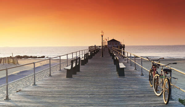 Wall Art - Photograph - Ocean Grove Jetty in NJ by Sean Davey