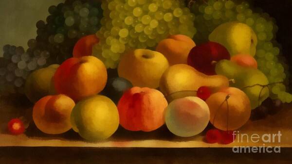  Painting - Fruit Realistic by Catherine Lott