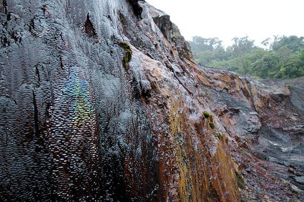 Natural Oil Seep #1 Art Print