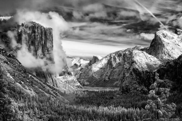 Wall Art - Photograph - Tunnel View in Yosemite #1 by Alexis Birkill