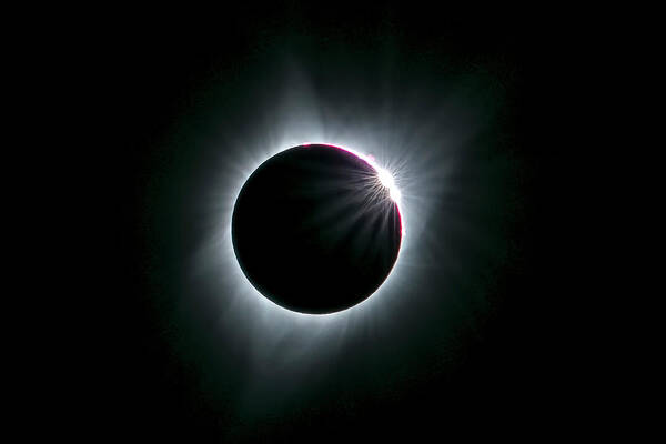 Wall Art - Photograph - 2017 Total Solar Eclipse by Hua Zhu