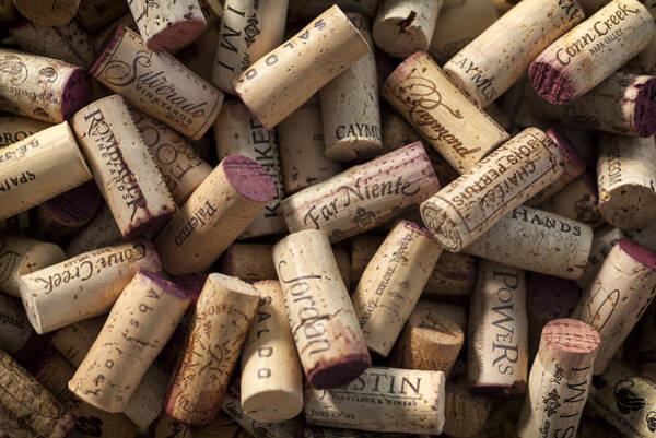 Assorted Wine Corks Collection Wall Art