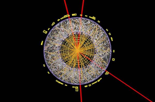 Higgs Boson Event, Atlas Detector Art Print