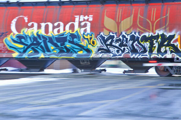 Freight Train Graffiti Art Fine Art America