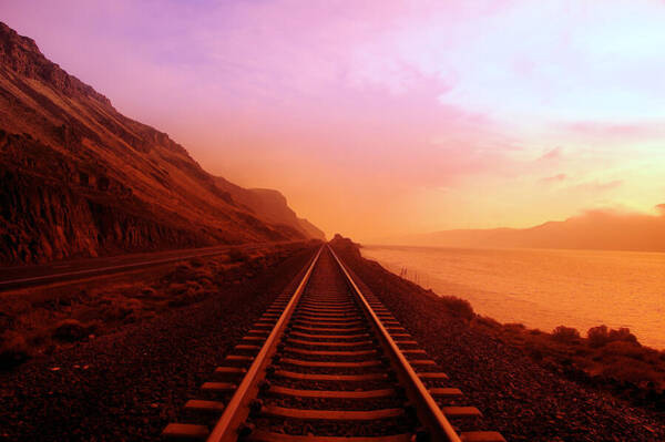 The Long Walk To No Where Art Print