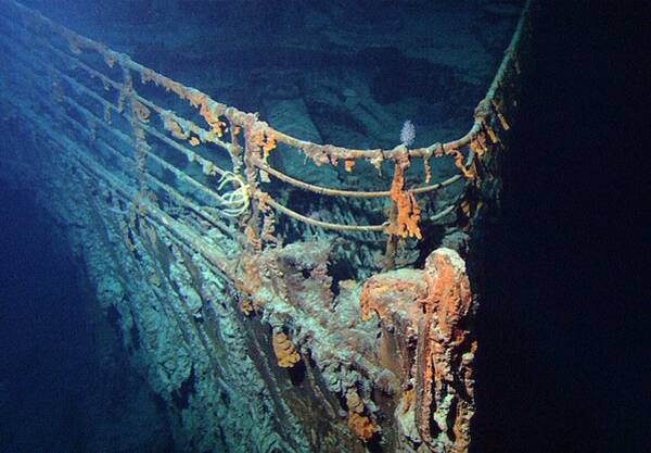 Wreck Of Rms Titanic Art Print