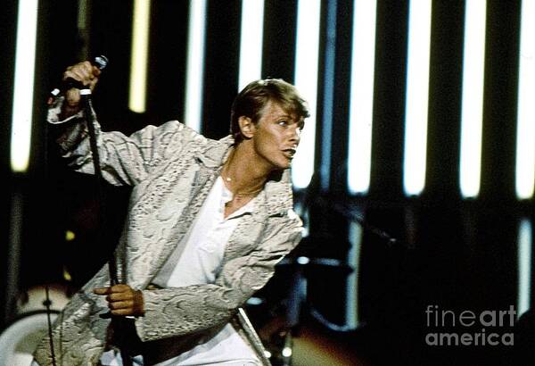Wall Art - Photograph - David Bowie Action Man by Sue Halstenberg
