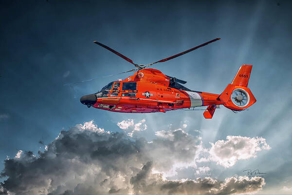 Professional Wall Art featuring the photograph Protecting The Coast by Bill Posner