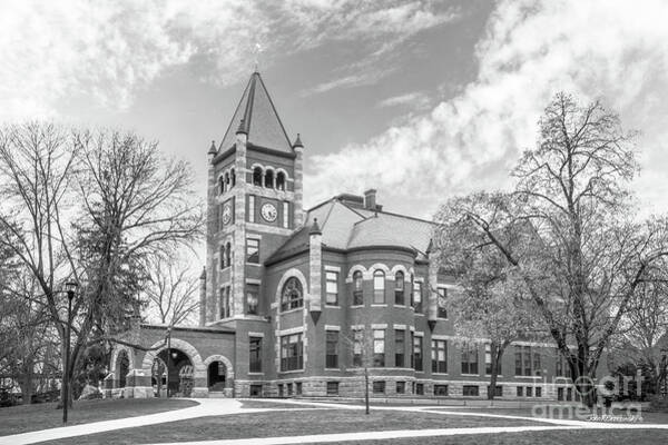 Wall Art - Photograph - University of New Hampshire Thompson Hall by University Icons