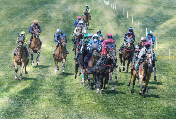 Wall Art - Photograph - Horse Race #8 by Isabelle Dupont