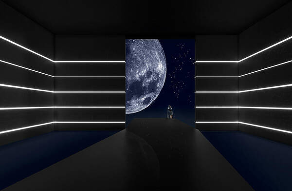 Wall Art - Photograph - The Hitchhikers Guide To The Galaxy by Michael Allmaier
