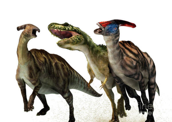 Deinocheirus Dinosaur by James Kuether/science Photo Library