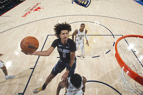 Orlando Magic V New Orleans Pelicans #13 Art Print