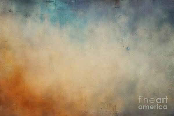 Wall Art - Painting - Beautiful Old Color Brushed Vintage Texture With Rosy Brown Teal Blue And Slate Gray Colors Distressed Old Textured Background With Space For Text Or Image Can Be Used As Postcard Or Poster by N Akkash