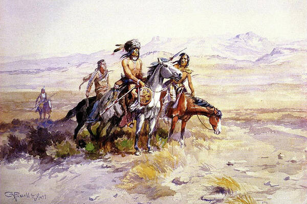 In Enemy Country Art Print