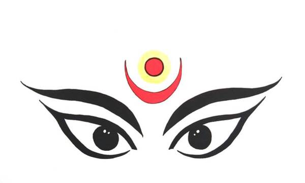 Durga Maa Drawing Ideas | Easy Steps Tutorial & Poster Images-saigonsouth.com.vn