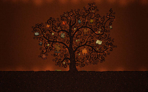 The Tree Of Books Art Print