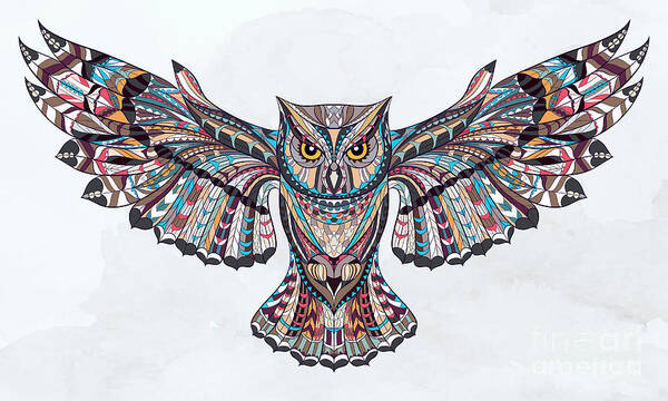 Buy Celtic Owl Viking Wisdom Tattoo Logo Svg Png Vector Artwork Online in  India  Etsy