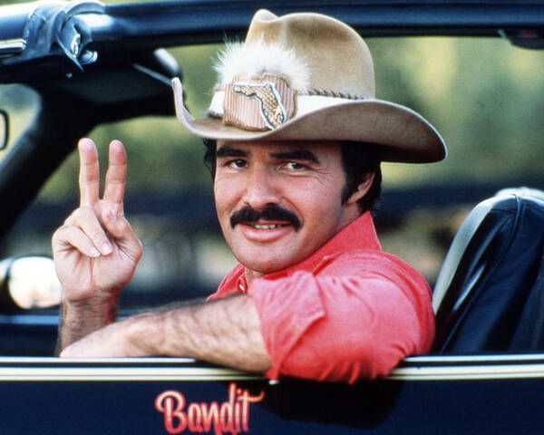 Burt Reynolds In Smokey And The Bandit Art Print