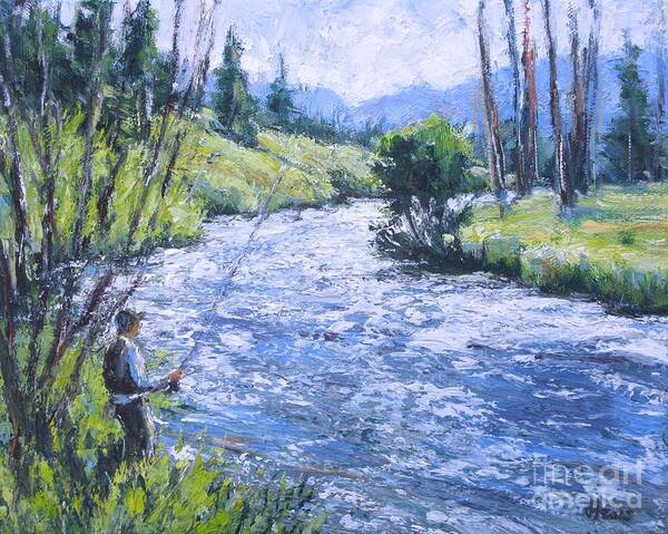 Fly Fishing Paintings for Sale (Page #6 of 35) - Pixels