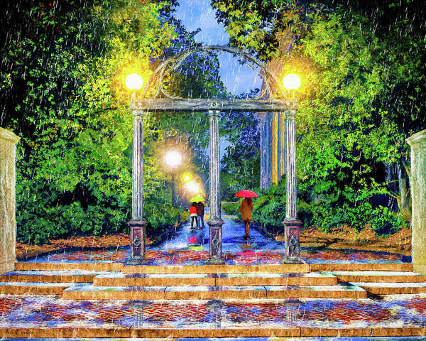 The Arch - University Of Georgia North Campus Art Print