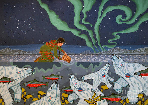 Blessing Of The Polar Bears Art Print