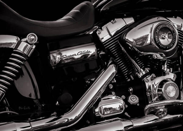 Dyna Super Glide Custom Art Print